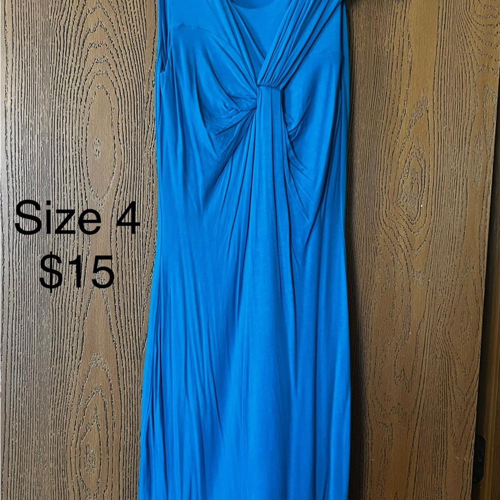 Calvin Klein Blue Maxi Dress